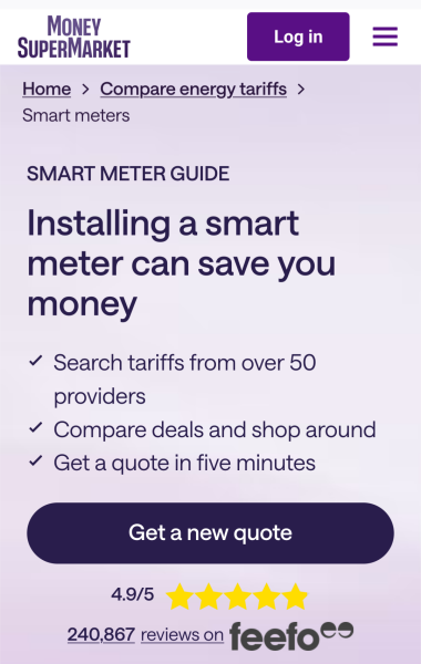 Your meter is 'out of date'