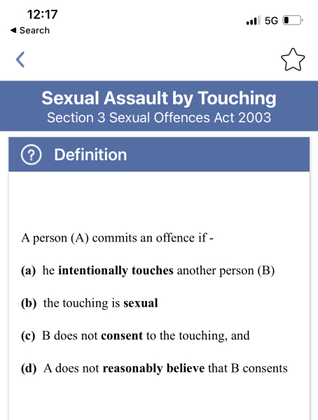 Is this sexual assault?