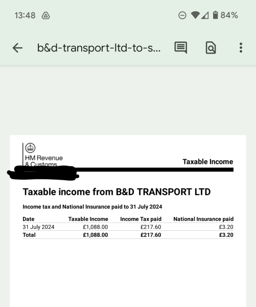 Fraud on tax code HMRC