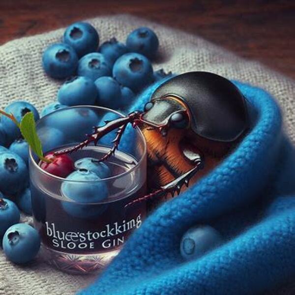 Les Bas Bleus, The Bluestocking...