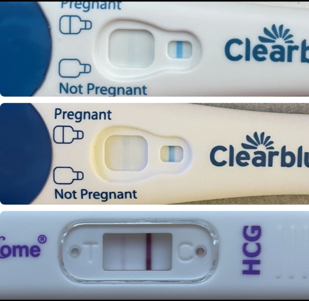 How dark was your pregnancy test at 4 weeks?