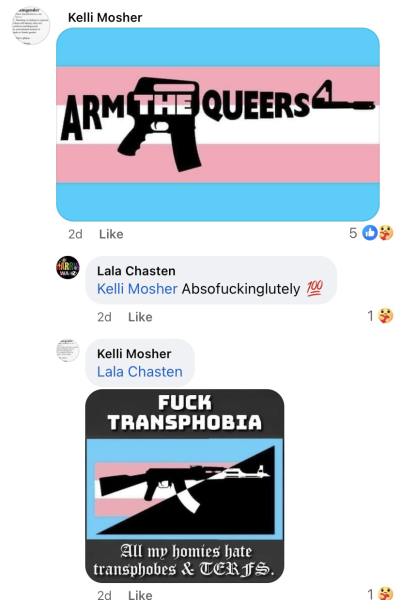 Fist they came for the trans people