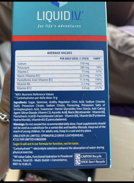UPF free / wholefood hydration and nutrition