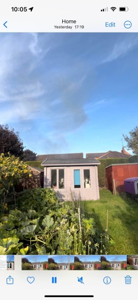 To tell my neighbour he's a fucking knobhead