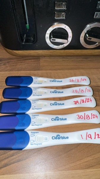 Positive or Evaporated lines???