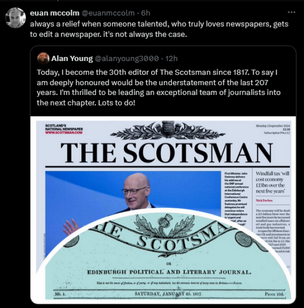 Creative Scotland, Jenny Lindsay and Alice Tarbuck - cracking Scotsman column