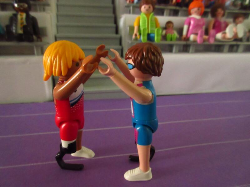 It's time for the Olympic Games for the Playmobil people in our house PART TWO
