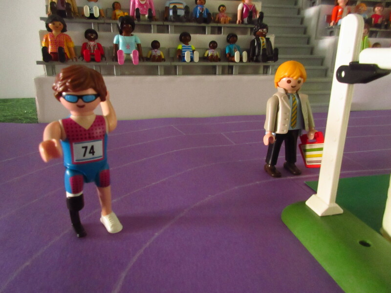 It's time for the Olympic Games for the Playmobil people in our house PART TWO