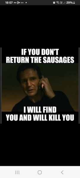 Return of the sausages