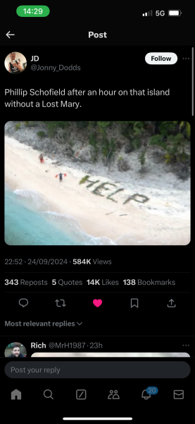 Schofe is back…