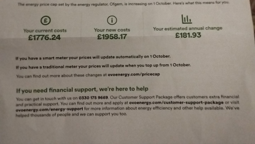 £1958 electricity bill for small 2 bed apartment?