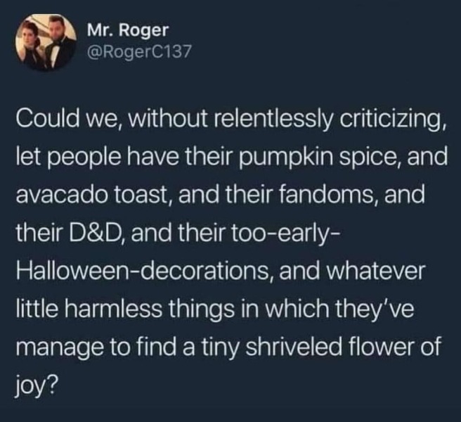 To hate seasonal decor