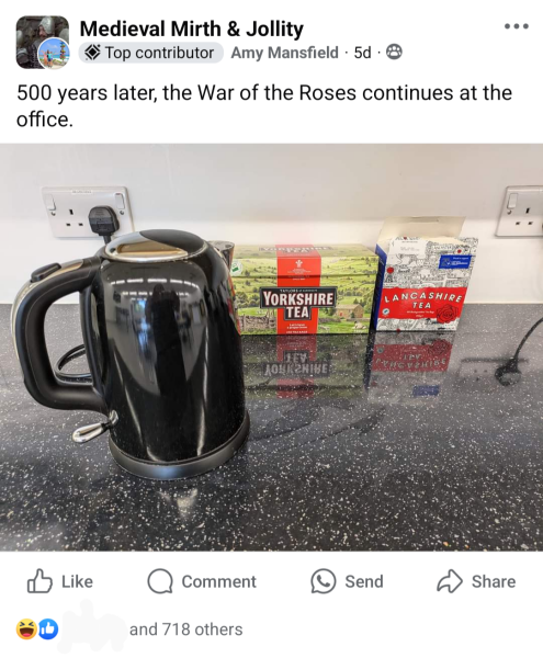 Vote: Lancashire or Yorkshire tea? 🏵️