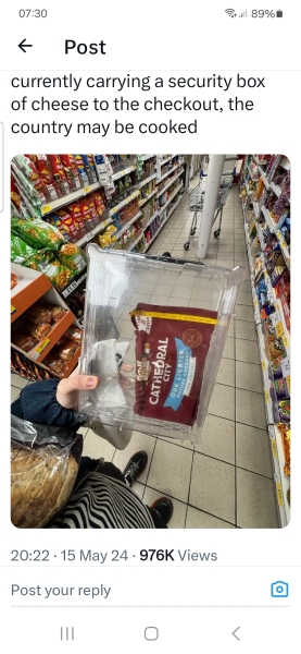 To ask the most insanely priced supermarket item you’ve seen lately? Bet you can’t beat this
