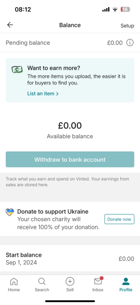 Help with Vinted