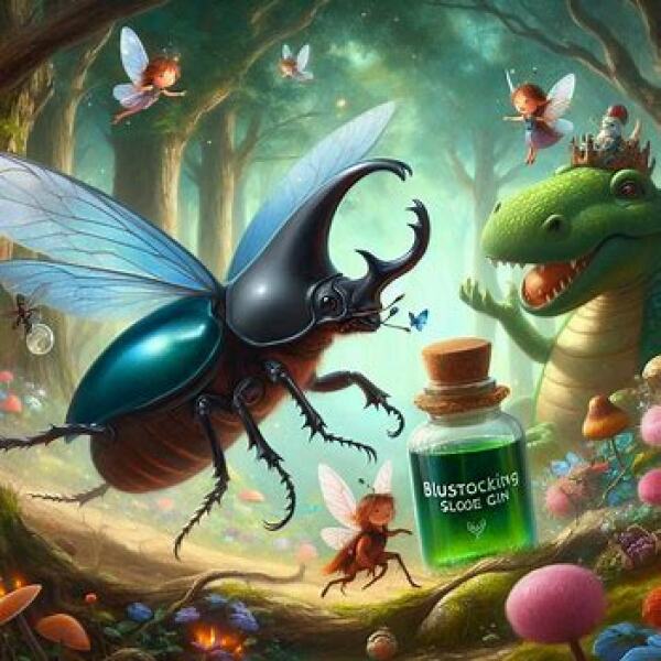 Les Bas Bleus, The Bluestocking...