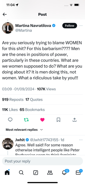 Peter Boghossian blaming women for male violence toward women  ***MNHQ content warning for link to images of violence against women***