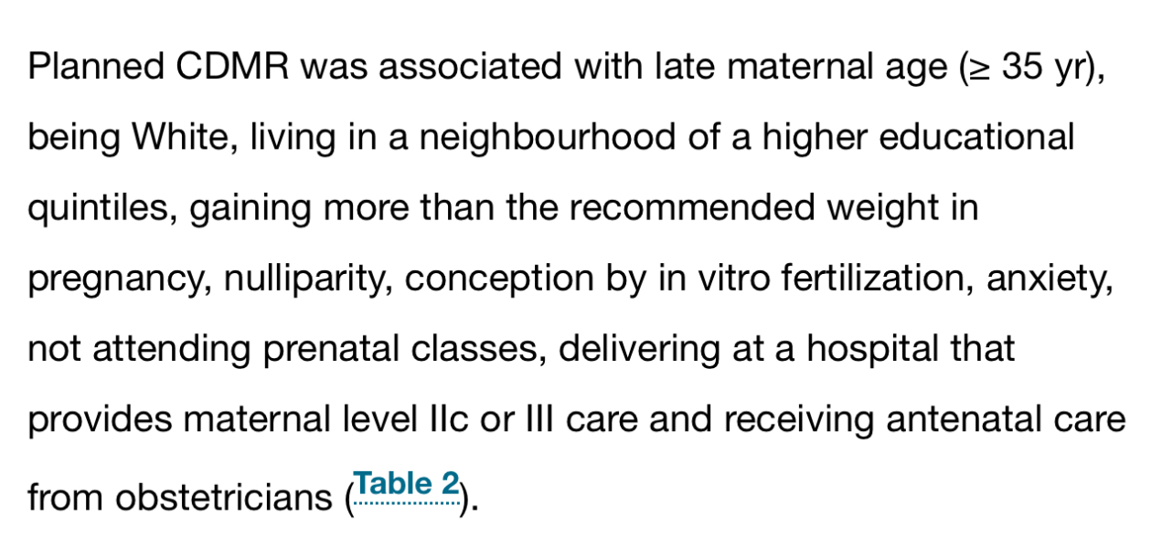 Women are encouraged to have vaginal births due to…