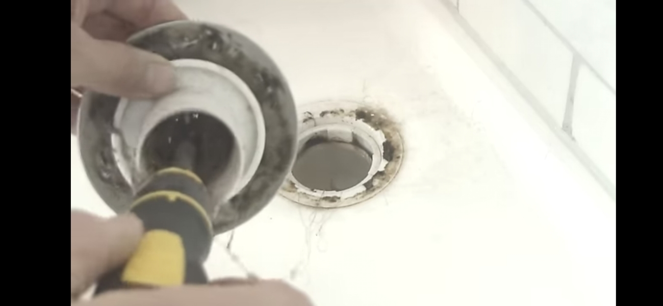 Is clearing out the shower hair trap the worst household task? Discuss.