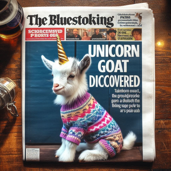 Les Bas Bleus, The Bluestocking...