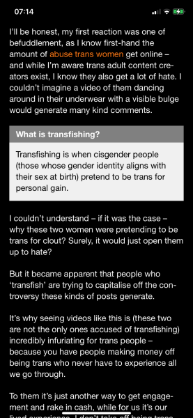 In what might just be the most insane story of the year - Two female OnlyFans models have gone viral after pretending to be transgender to sell porn content.  Trans activists are now accusing the women of "appropriation" for identifying as men