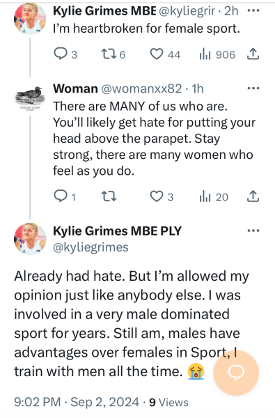 Elite sports people speaking up!