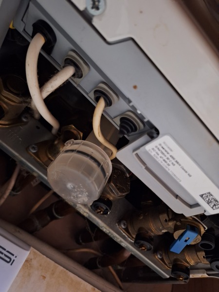 Slight leak after boiler service :(
