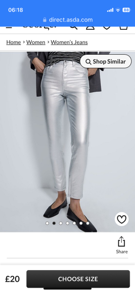 Silver trouser challenge