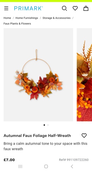 Autumnal Hoop