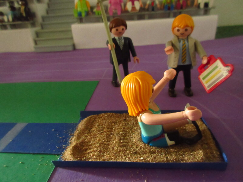 It's time for the Olympic Games for the Playmobil people in our house PART TWO