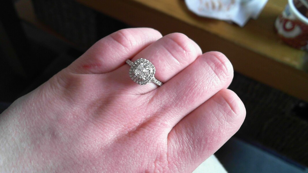 Catherine's new eternity ring