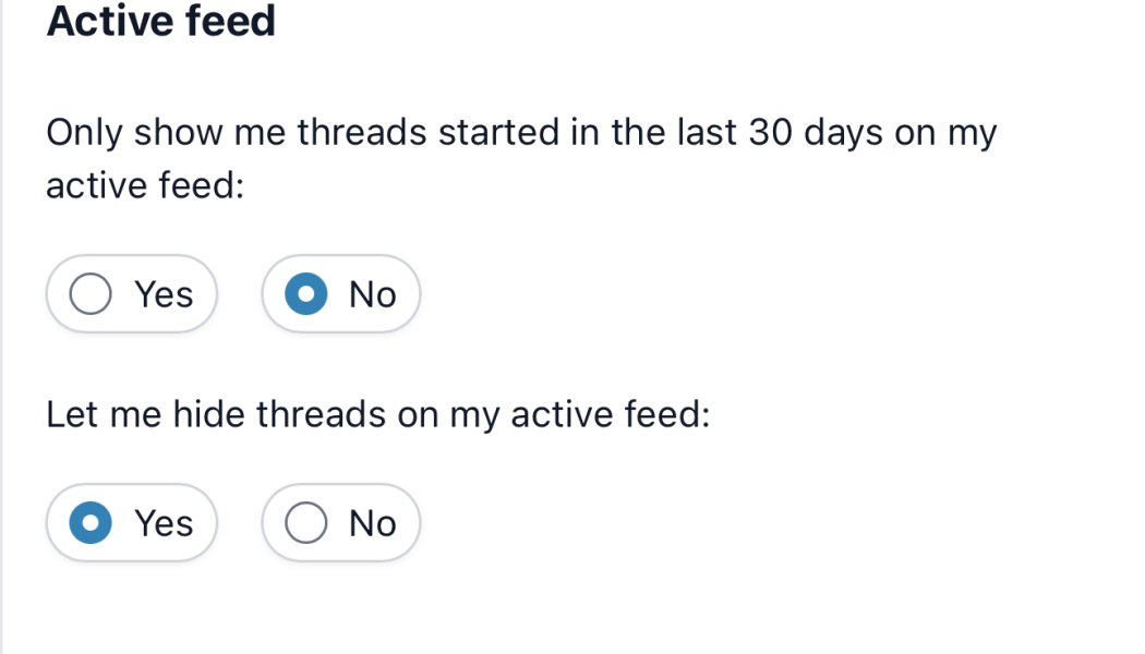 Hide threads with certain keywords