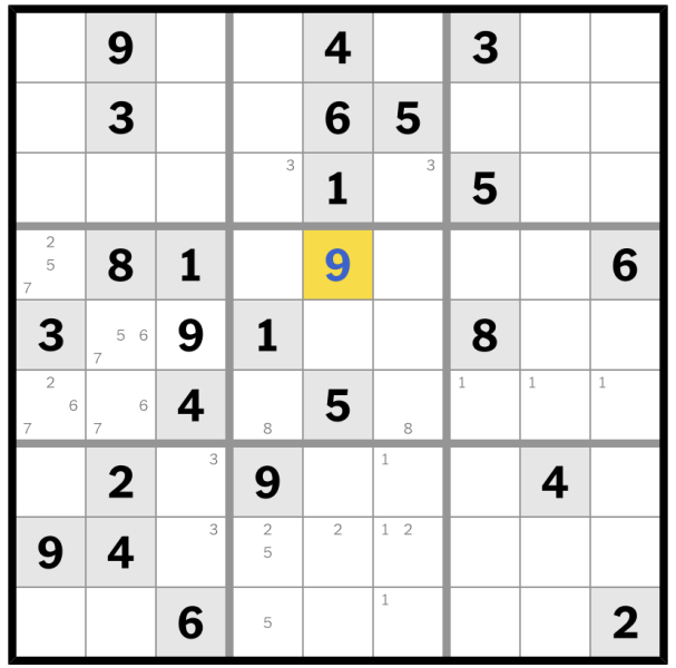 Anyone any good at sudoku?