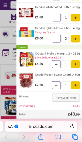 Does anyone do the food shop exclusively in M&S or Waitrose?