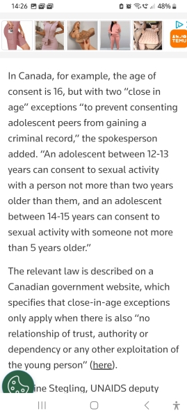 Is this correct? "The UN’s Push to Decriminalise Paedophilia"