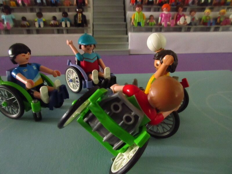 It's time for the Olympic Games for the Playmobil people in our house PART TWO