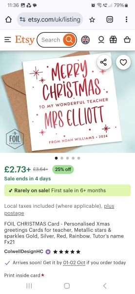 Thread 2 - the one with a round of Santa-plause for all of the bargains