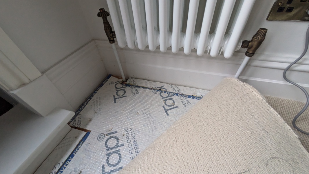 Carpet fitting/gripper rods wrong?