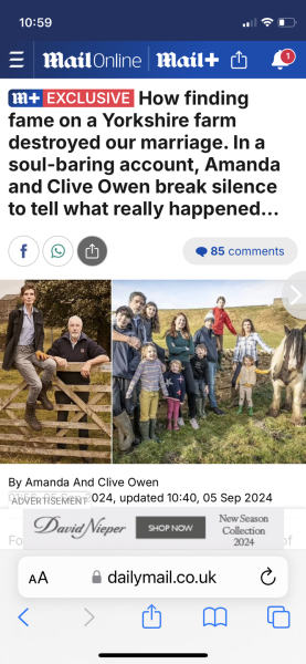 What has happened to Amanda Owen???