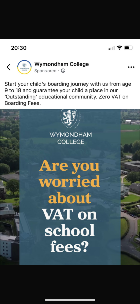 VAT on school fees - High Court Challenge.