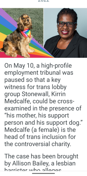 To be incensed that a man cost council tax payers £63,000 for insisting he had a gender fluid Daschund?