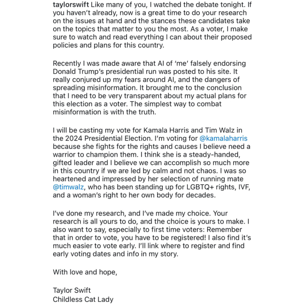 It's not over until the Cat Lady sings - Trump thread #133