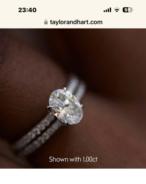 Catherine's new eternity ring