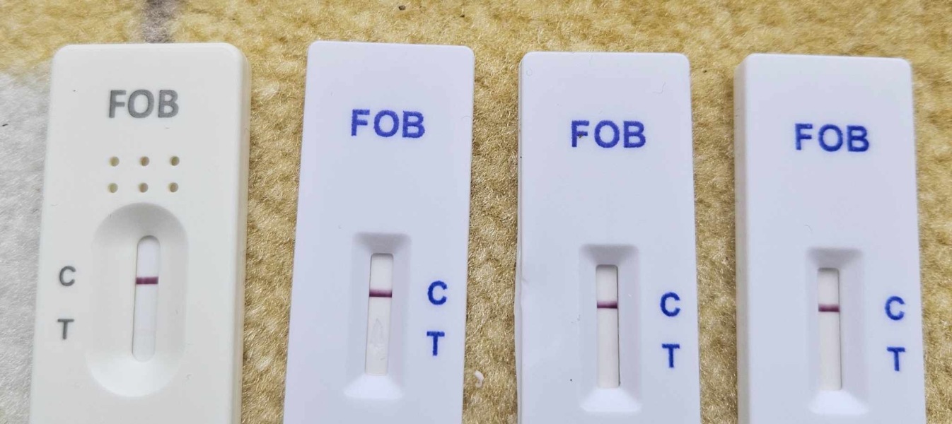 FIT(poo) test from Amazon positive, high sensitivity vs NHs test?