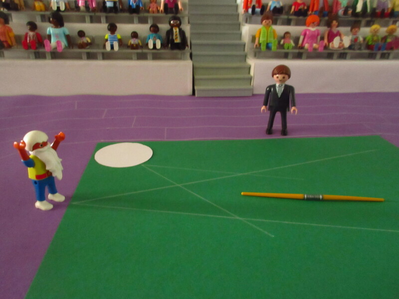 It's time for the Olympic Games for the Playmobil people in our house PART TWO