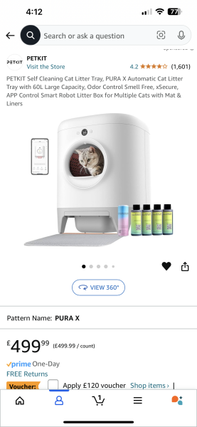 Does anyone have the Petkit Pura X litter box?
