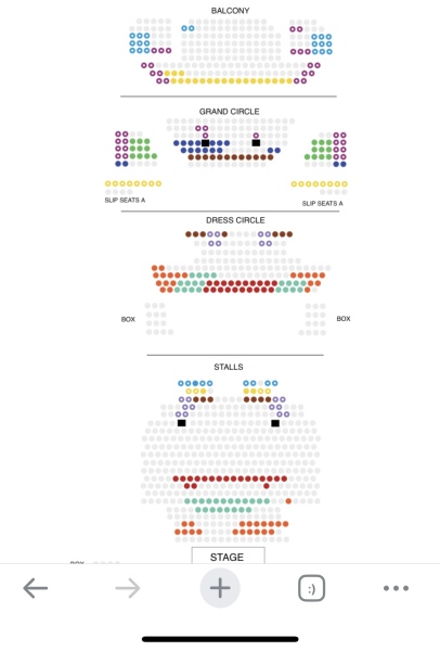 Help me choose seats (lyric theatre)