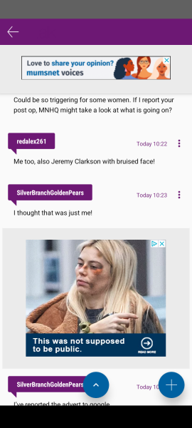 Clickbaity horrible advert (TW: domestic violence)