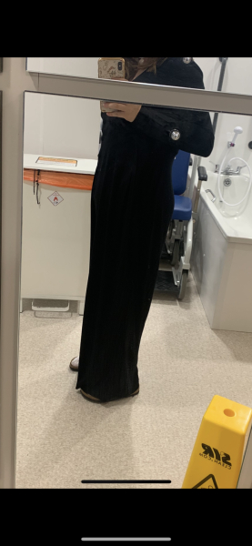 To ask what you wore straight after giving birth ?