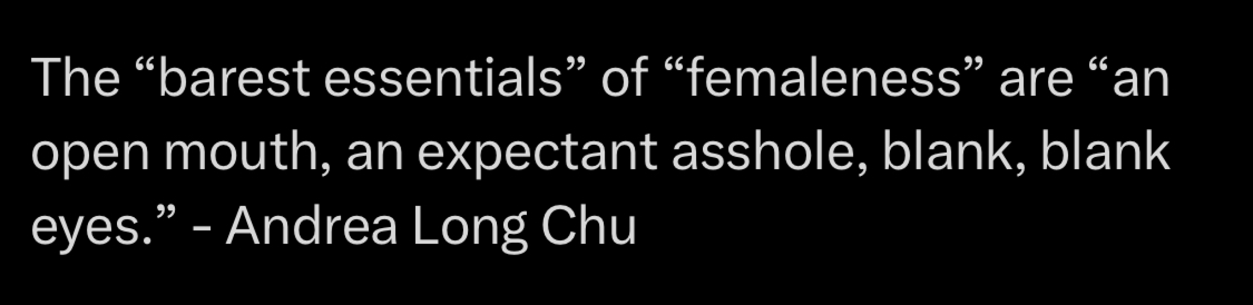 To think that non-binary candidates are more unlikely to be offered a job?